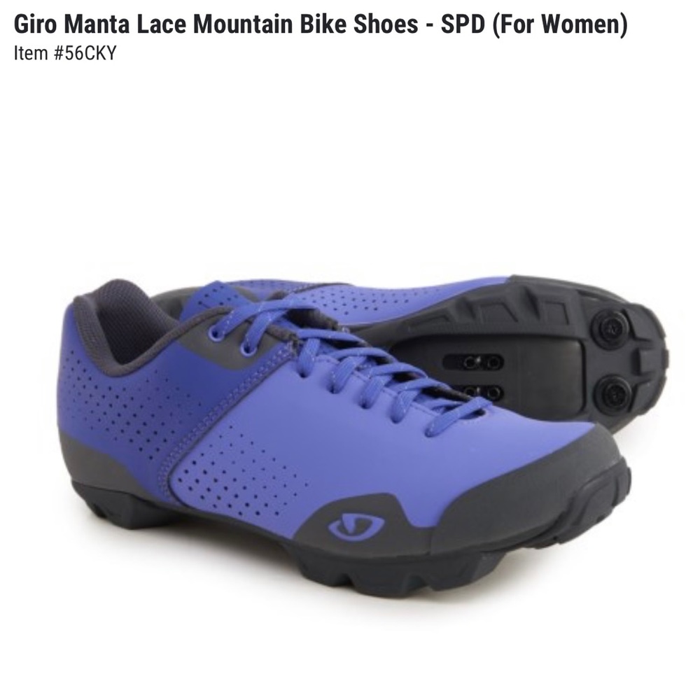 New in a Box Giro Lace Manta Mountain Bike shoes for women